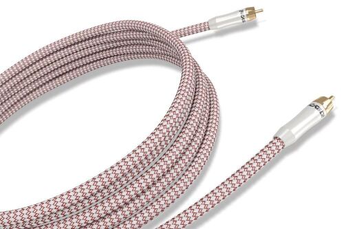 3 x RICABLE Primus PB5 5m Hi-Fi Sub-Woofer Cables (URN 19)