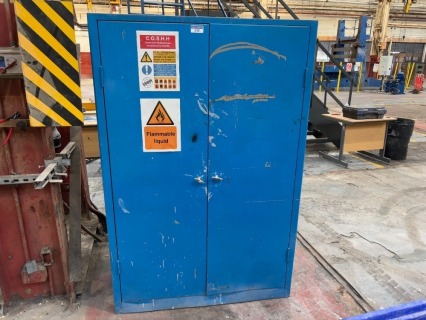 1 x Heavy Duty 2 Door COSHH Cabinet