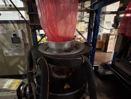 DOTECO Grado 6 Head Batch Blender feeding CMG Model 7530 HTM-DW 1600 TA 75mm Extruder with 250mm Die f feeding MACRO Automatic Air Ring and HOTSET Heating Element feeding CMG HO1600 1600mm Traction Unit and Folder; PLEASE NOTE: The final highest bid on t - 15