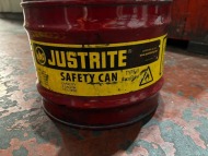 6 x JUSTRITE Safety Cans - 2