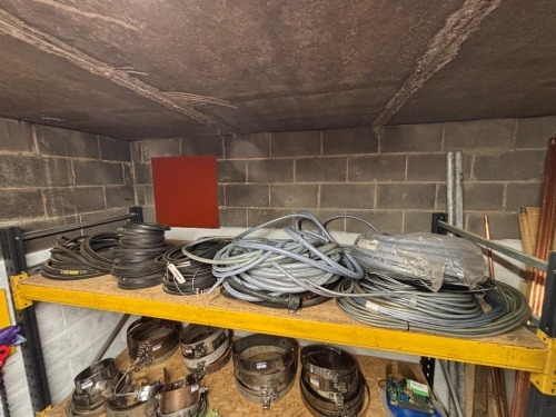 Quantity of Fan Belts, Cabling and Clear Hose