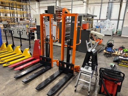 PLP RECORD CTM1016N 1000kgs Pedestrian Fork Lift