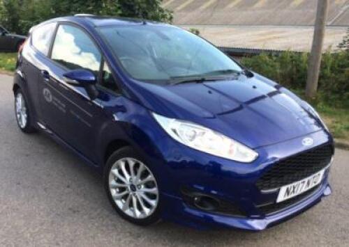 FORD Fiesta 1.5 TDCi Sport Car Derived Van with Beacons; VRM: NX17NTO; Odometer Reading: 23,222; Date of Registration: 01 March 2017; MOT: N/A