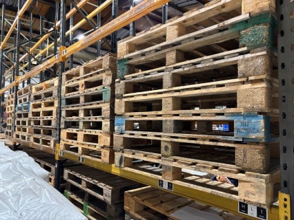 Approximately 300 Standard Pallets