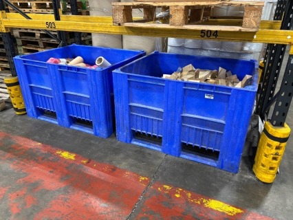 2 x 700 litres Plastic Stillages