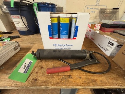 SKF Bearing Grease and SKF Grease Gun