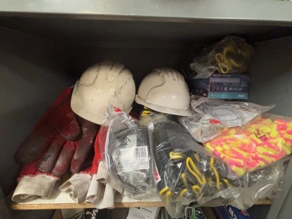 Contents to Shelf to include Various Items of New and Used PPE (see Description and Photographs for further Information)