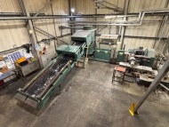 EREMA Model RGA-100E-SW (100mm) Polythene Recycling Line (1992)