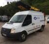 FORD Transit 100 T350 Versalift ET36LF Access Platform Cherry Picker; VRM: LP61TLK; Odometer Reading: 75,036; Date of Registration: 13 December 2012: MOT Expires: 10 January 2019 - 2