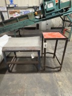 2 x Steel Work Tables - 2