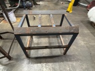 2 x Steel Work Tables - 4