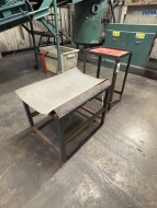 2 x Steel Work Tables - 5