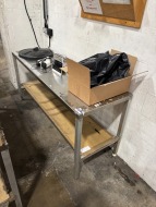 2 x Stainless Steel Production Tables - 3