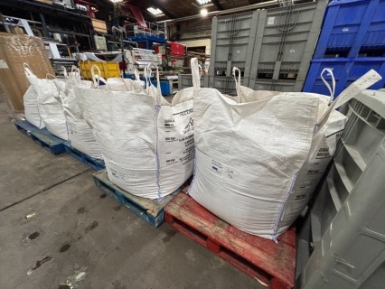 1356kgs of Mixed Jazz Contaminated Recycled Pellets to 5 Pallets