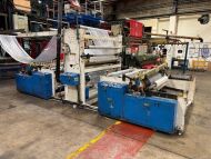 Complete Polythene Extrusion Line 4 comprising MACCHI 65mm Polythene Film Extrusion Line comprising Lots 54 & 57 (see Description and Photographs for further Information, Note: Excludes Lots 55 and 56, and the Gantry) PLEASE NOTE: The final highest bid o - 32