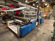 Complete Polythene Extrusion Line 4 comprising MACCHI 65mm Polythene Film Extrusion Line comprising Lots 54 & 57 (see Description and Photographs for further Information, Note: Excludes Lots 55 and 56, and the Gantry) PLEASE NOTE: The final highest bid o - 36