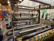 Complete Polythene Extrusion Line 4 comprising MACCHI 65mm Polythene Film Extrusion Line comprising Lots 54 & 57 (see Description and Photographs for further Information, Note: Excludes Lots 55 and 56, and the Gantry) PLEASE NOTE: The final highest bid o - 41