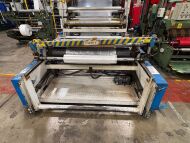 Complete Polythene Extrusion Line 4 comprising MACCHI 65mm Polythene Film Extrusion Line comprising Lots 54 & 57 (see Description and Photographs for further Information, Note: Excludes Lots 55 and 56, and the Gantry) PLEASE NOTE: The final highest bid o - 45