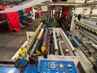 Complete Polythene Extrusion Line 4 comprising MACCHI 65mm Polythene Film Extrusion Line comprising Lots 54 & 57 (see Description and Photographs for further Information, Note: Excludes Lots 55 and 56, and the Gantry) PLEASE NOTE: The final highest bid o - 50