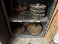 Machine Gears and Tooling to Cabinets and Shelf - 4