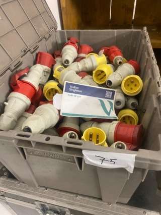 Quantity of 16A 3ph 4 Pin Plugs and Sockets and 120V Plus