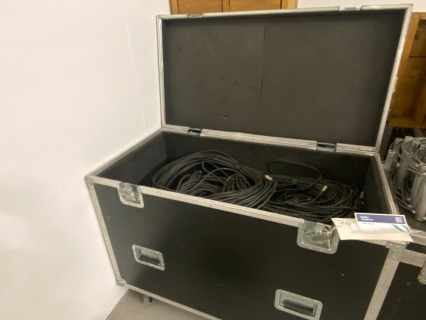 Mobile Flight Case with 3 Pin Cable; Various Lenghts from 10m - 40m