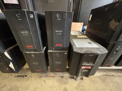 4 x APC Back-UPS 500 Model BX500CI