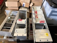 Contents to Pallet To Include AMG Channel Video Data Transmitters & Receivers, Video Transmitter and Receiver Rack Cages and Mini-OTDR Controls (See Description) - 8