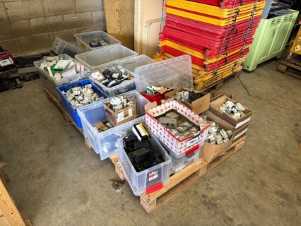 Contents To 2 x Pallets To Include Large Quantity of Various Electrical Components and Consumables (See Description)