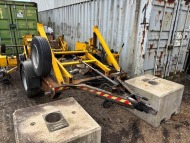 SEB International Single Axle 1600kg Diesel Powered Hydraulic Cable Laying Trailer; - 5