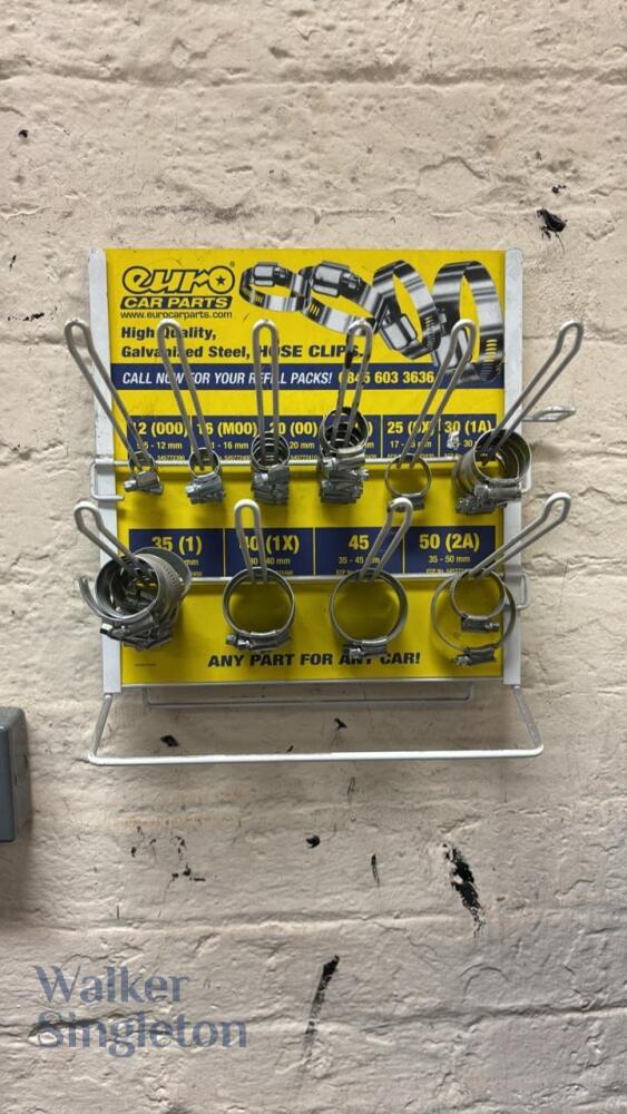 Contents to 2 x Vehicle Consumable Display Racks