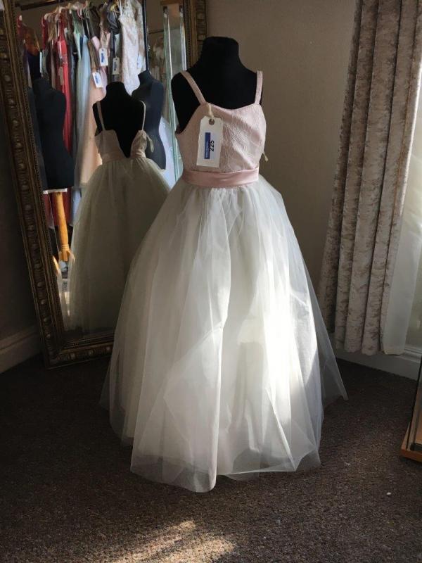 Amanda Wyatt Prom Dress; Style 2257S; Colour Nude/Ivory