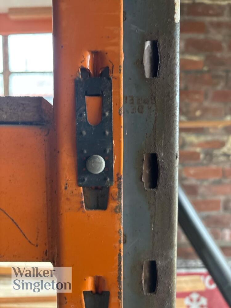 2 Bays Reduced Height Pallet Racking; Comprising 3 x 1100mm (W) x ...