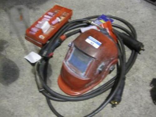 ENGWELD AEGIS 11 Welding Mask, ABECOR BINZOL NBEVO Pro 30 Welding Torch and 25AK Welding Torches