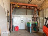 Approx 5m (H) x 4.3m (W) 2.1m (D) A-frame mobile gantry crane with VERLINDE 3000kgs electric hoist