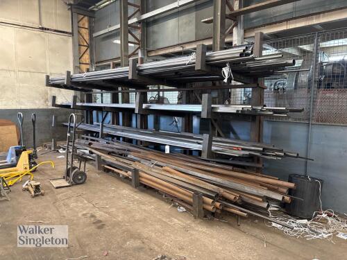 Heavy duty 4 tier bar rack