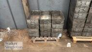50 x steel storage bins - 3