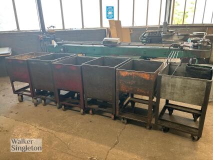 6 x Mobile Trolley Stillages