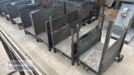 8 x mobile component trolleys - 4