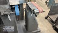 Pedestal 16&rdquo; x 6&rdquo; belt linisher - 3