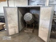 Rotary polisher & acoustic booth