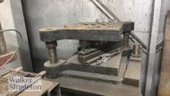 3 x large press tools & trolley - 5