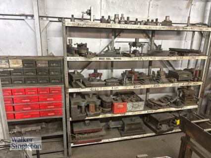 2 x heavy duty racks & contents