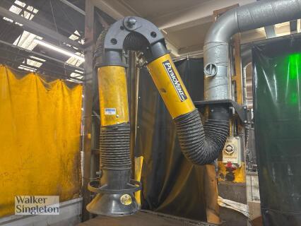 PLYMOVENT KUA Fume extraction arm