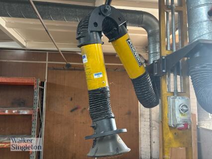 PLYMOVENT KUA Fume extraction arm