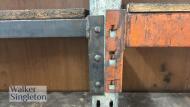 2 x bays of heavy duty slotting pallet racking - 4