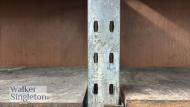 2 x bays of heavy duty slotting pallet racking - 5