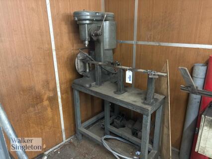 JONES & SHIPMAN pedestal drill