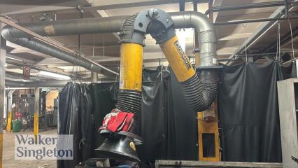 PLYMOVENT KUA Fume extraction arm