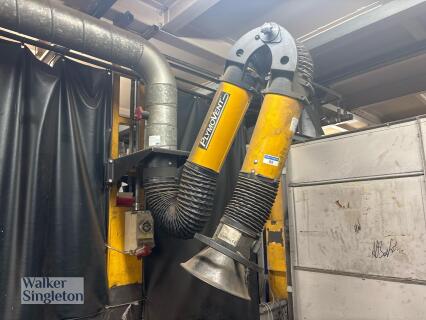 PLYMOVENT KUA Fume extraction arm